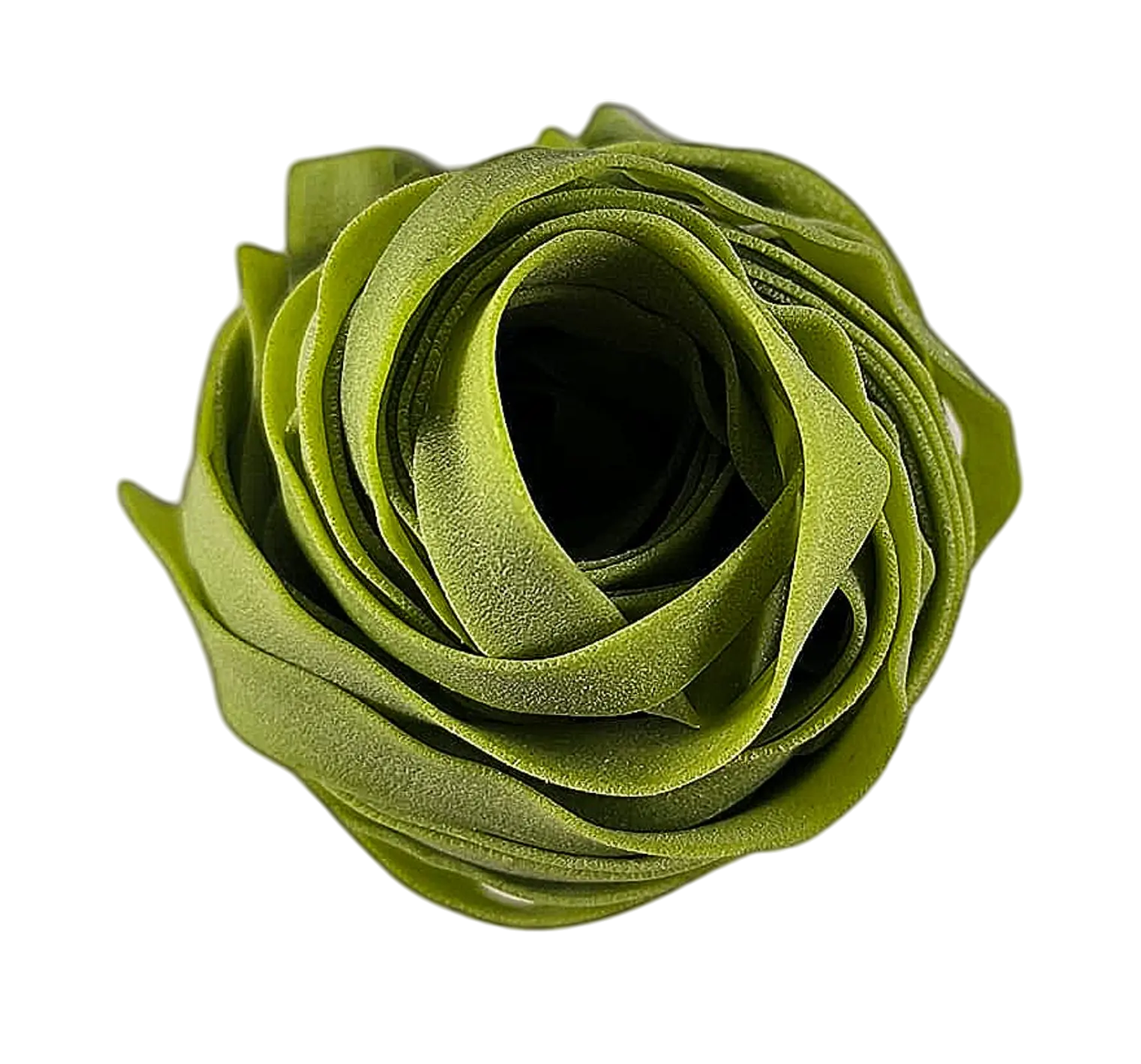 Tagliatelle con masa de espinacas