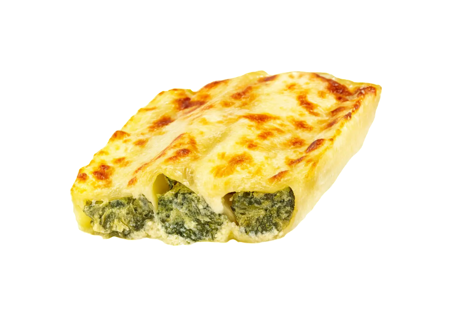 Canelones de ricotta y espinaca